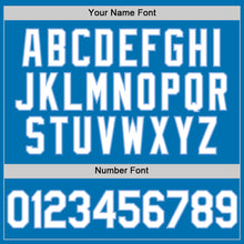 Load image into Gallery viewer, Custom Blue White-Light Blue Authentic Baseball Jersey