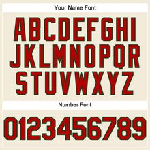 Load image into Gallery viewer, Custom Cream Red-Green Performance T-Shirt