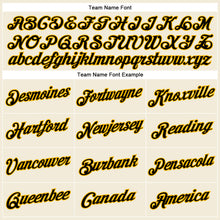 Load image into Gallery viewer, Custom Cream Black-Gold Performance T-Shirt