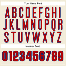 Load image into Gallery viewer, Custom Cream Red-Royal Performance T-Shirt