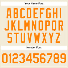Load image into Gallery viewer, Custom Cream Bay Orange Performance T-Shirt
