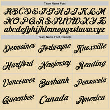 Load image into Gallery viewer, Custom Cream Black Authentic Throwback Basketball Jersey