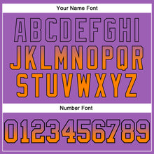 Load image into Gallery viewer, Custom Stitched Bay Orange Medium Purple Ice Blue-Black Fade Fashion Splash Sports Pullover Sweatshirt Hoodie