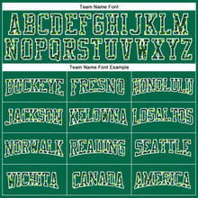 Load image into Gallery viewer, Custom Stitched Kelly Green Black-White Fade Fashion Leopard Print Sports Pullover Sweatshirt Hoodie