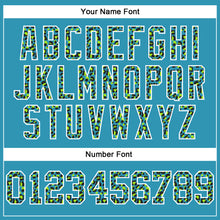 Load image into Gallery viewer, Custom Stitched Panther Blue Black-White Fade Fashion Leopard Print Sports Pullover Sweatshirt Hoodie