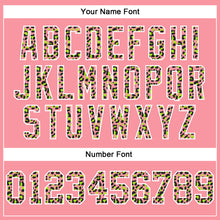 Load image into Gallery viewer, Custom Stitched Medium Pink Black-White Fade Fashion Leopard Print Sports Pullover Sweatshirt Hoodie