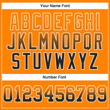 Load image into Gallery viewer, Custom Stitched Bay Orange Black-White Fade Fashion Arrow Sports Pullover Sweatshirt Hoodie