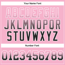 Load image into Gallery viewer, Custom Stitched Light Pink Black-White Fade Fashion Arrow Sports Pullover Sweatshirt Hoodie