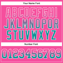 Load image into Gallery viewer, Custom Stitched Pink Teal-White Fade Fashion Arrow Sports Pullover Sweatshirt Hoodie