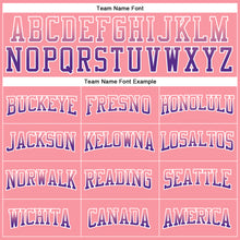 Load image into Gallery viewer, Custom Stitched Medium Pink Purple-White Fade Fashion Arrow Sports Pullover Sweatshirt Hoodie