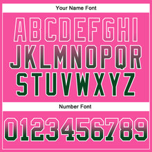 Load image into Gallery viewer, Custom Stitched Pink Green-White Fade Fashion Arrow Sports Pullover Sweatshirt Hoodie