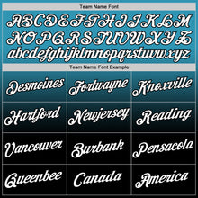 Load image into Gallery viewer, Custom Panther Blue White-Black Fade Fashion Performance T-Shirt