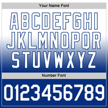 Load image into Gallery viewer, Custom White Royal-Red Fade Fashion Performance T-Shirt