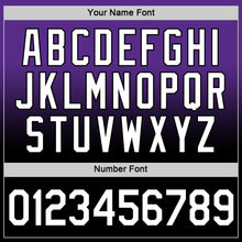 Load image into Gallery viewer, Custom Purple White-Black Fade Fashion Performance T-Shirt