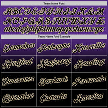 Load image into Gallery viewer, Custom Purple Black-Cream Fade Fashion Performance T-Shirt