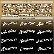 Load image into Gallery viewer, Custom Old Gold White-Black Fade Fashion Performance T-Shirt