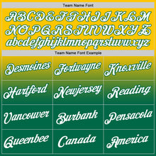 Load image into Gallery viewer, Custom Yellow White-Kelly Green Fade Fashion Performance T-Shirt