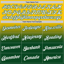 Load image into Gallery viewer, Custom Yellow White-Green Fade Fashion Performance T-Shirt