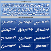 Load image into Gallery viewer, Custom Light Blue White-Royal Fade Fashion Performance T-Shirt