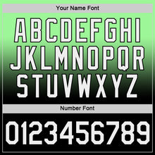 Load image into Gallery viewer, Custom Pea Green White-Black Fade Fashion Performance T-Shirt