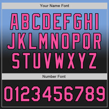 Load image into Gallery viewer, Custom Light Blue Pink-Black Authentic Fade Fashion Baseball Jersey