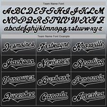 Load image into Gallery viewer, Custom Silver Black-White Authentic Fade Fashion Baseball Jersey