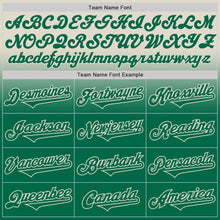 Load image into Gallery viewer, Custom Cream Kelly Green Authentic Fade Fashion Baseball Jersey