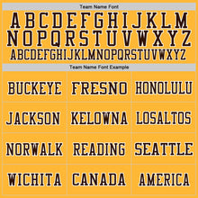 Load image into Gallery viewer, Custom Gold Brown-White Mesh Authentic Throwback Football Jersey