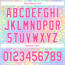 Load image into Gallery viewer, Custom Pink White 3D Pattern Design Leopard Print Performance Golf Polo Shirt