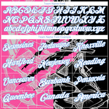 Load image into Gallery viewer, Custom Graffiti Pattern White-Light Blue 3D Scratch Performance Golf Polo Shirt