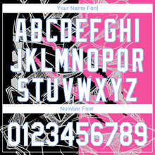 Load image into Gallery viewer, Custom Graffiti Pattern White-Light Blue 3D Scratch Performance Golf Polo Shirt