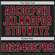 Load image into Gallery viewer, Custom Black Maroon Kelly Green-Cream Authentic Gradient Fashion Baseball Jersey