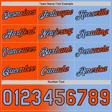 Load image into Gallery viewer, Custom Light Blue Orange-Black Gradient Fashion Performance T-Shirt