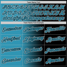 Load image into Gallery viewer, Custom Black Panther Blue-White Gradient Fashion Performance T-Shirt