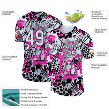 Load image into Gallery viewer, Custom Graffiti Pattern White-Black 3D Performance T-Shirt