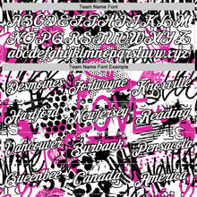 Load image into Gallery viewer, Custom Graffiti Pattern White-Black 3D Performance T-Shirt