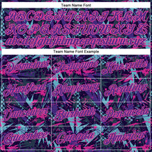 Load image into Gallery viewer, Custom Graffiti Pattern Purple-Pink 3D Creative Geometric Figures And Dots Performance T-Shirt