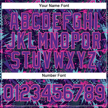 Load image into Gallery viewer, Custom Graffiti Pattern Purple-Pink 3D Creative Geometric Figures And Dots Performance T-Shirt