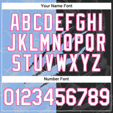 Load image into Gallery viewer, Custom Graffiti Pattern Black Light Blue-Pink Scratch 3D Performance T-Shirt