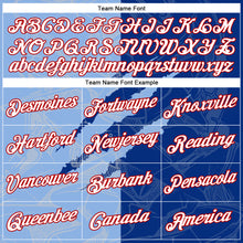 Load image into Gallery viewer, Custom Graffiti Pattern Royal Light Blue-Red Scratch 3D Performance T-Shirt