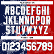 Load image into Gallery viewer, Custom Graffiti Pattern Red Navy-Gray Scratch 3D Performance T-Shirt