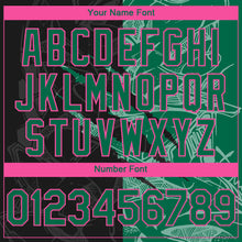 Load image into Gallery viewer, Custom Stitched Graffiti Pattern Black Kelly Green-Pink 3D Scratch Sports Pullover Sweatshirt Hoodie