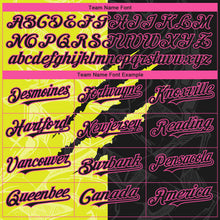 Load image into Gallery viewer, Custom Stitched Graffiti Pattern Black Neon Yellow-Pink 3D Scratch Sports Pullover Sweatshirt Hoodie