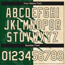 Load image into Gallery viewer, Custom Stitched Graffiti Pattern Cream Green-Black 3D Scratch Sports Pullover Sweatshirt Hoodie