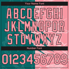 Load image into Gallery viewer, Custom Stitched Graffiti Pattern Medium Pink Teal-Black 3D Scratch Sports Pullover Sweatshirt Hoodie