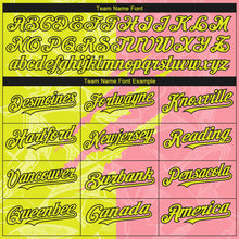 Load image into Gallery viewer, Custom Stitched Graffiti Pattern Neon Yellow Medium Pink-Black 3D Scratch Sports Pullover Sweatshirt Hoodie