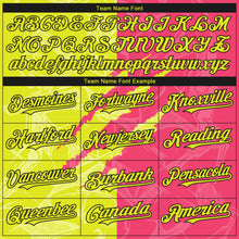 Load image into Gallery viewer, Custom Stitched Graffiti Pattern Neon Yellow Neon Pink-Black 3D Scratch Sports Pullover Sweatshirt Hoodie