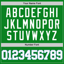 Load image into Gallery viewer, Custom Grass Green White-Light Blue Authentic Basketball Jersey