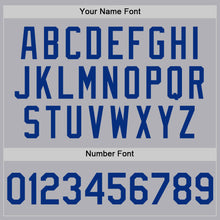 Load image into Gallery viewer, Custom Gray Royal-Red Mesh Authentic Throwback Baseball Jersey