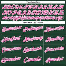 Load image into Gallery viewer, Custom Stitched Green Pink-White Sports Pullover Sweatshirt Hoodie